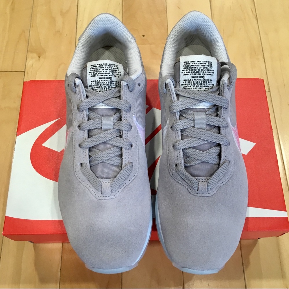 WOMENS NIKE PRE LOVE OX GREY WHITE LIGHT BLUE - Picture 3 of 7